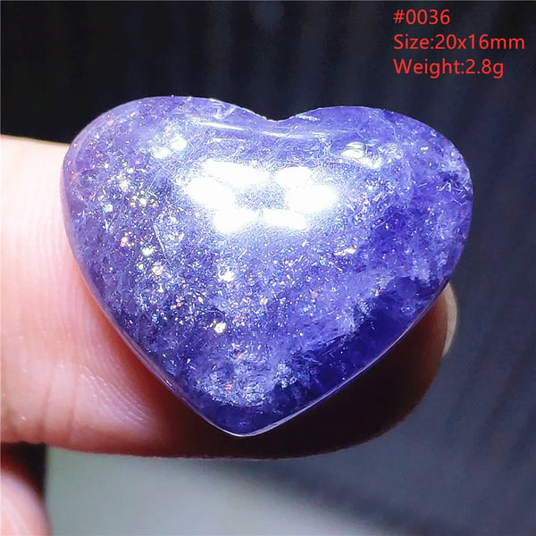 Blue Blood Red Lolite Pendant-ToShay.org