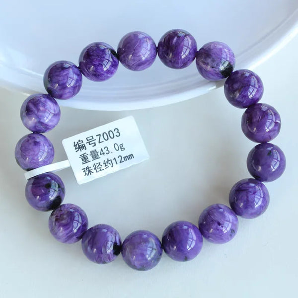 Purple Charoite Bracelet-ToShay.org