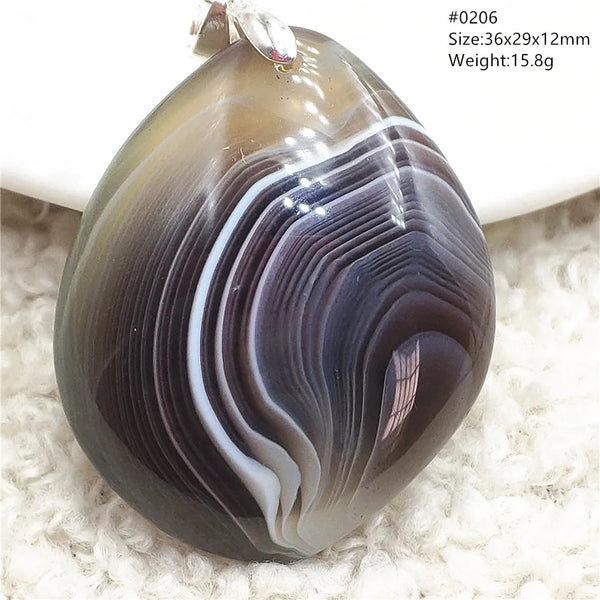 Black Agate Pendant-ToShay.org