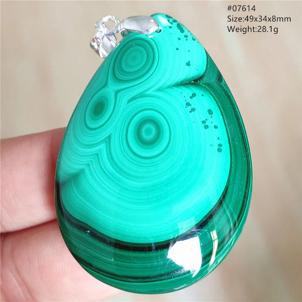 Green Malachite Pendant-ToShay.org