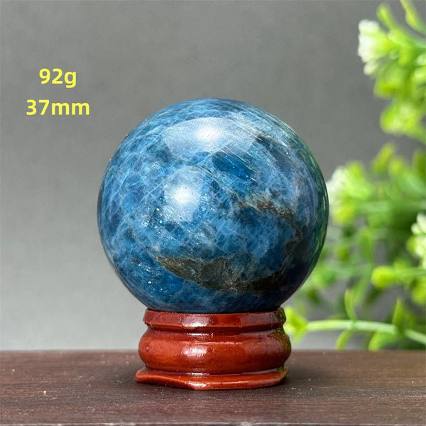Blue Apatite Quartz Ball-ToShay.org
