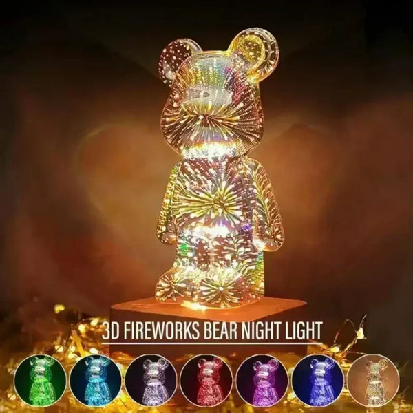 Fireworks Bear Night Light-ToShay.org