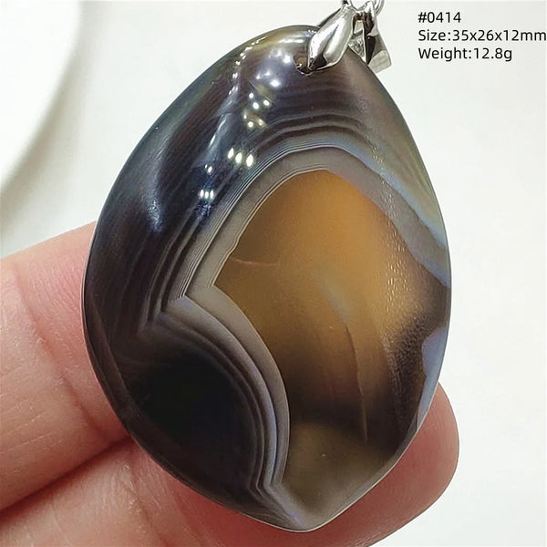 Black Red Agate Pendant-ToShay.org
