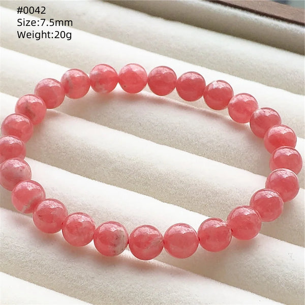 Pink Rhodochrosite Bracelet-ToShay.org