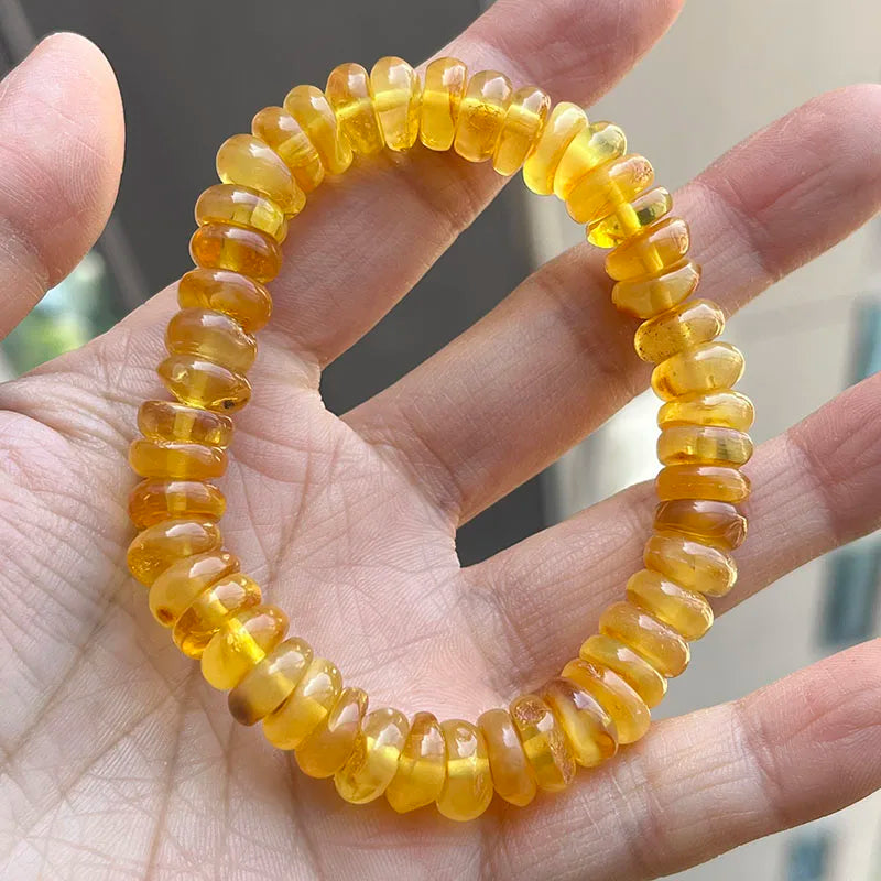Yellow Amber Bracelet-ToShay.org
