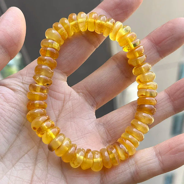 Yellow Amber Bracelet-ToShay.org