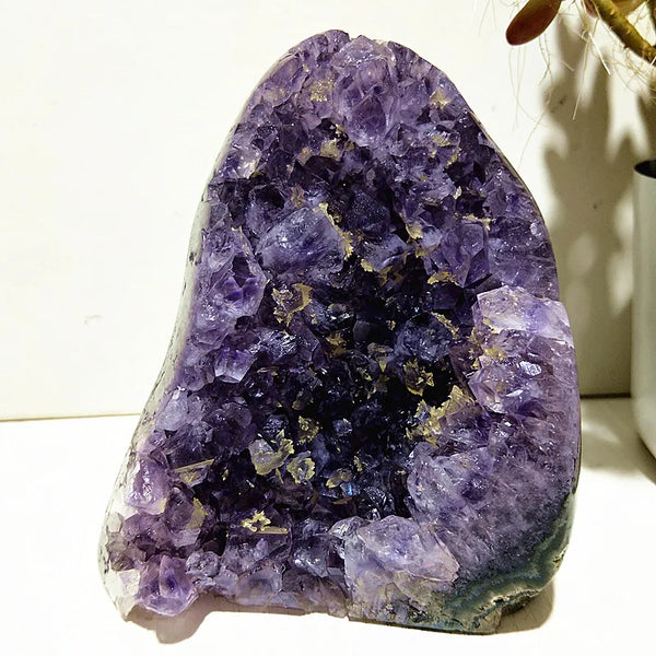 Purple Amethyst Geode Cluster-ToShay.org