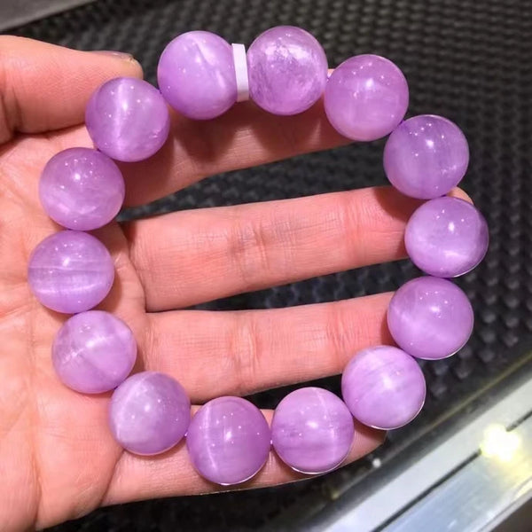 Purple Kunzite Bracelet-ToShay.org