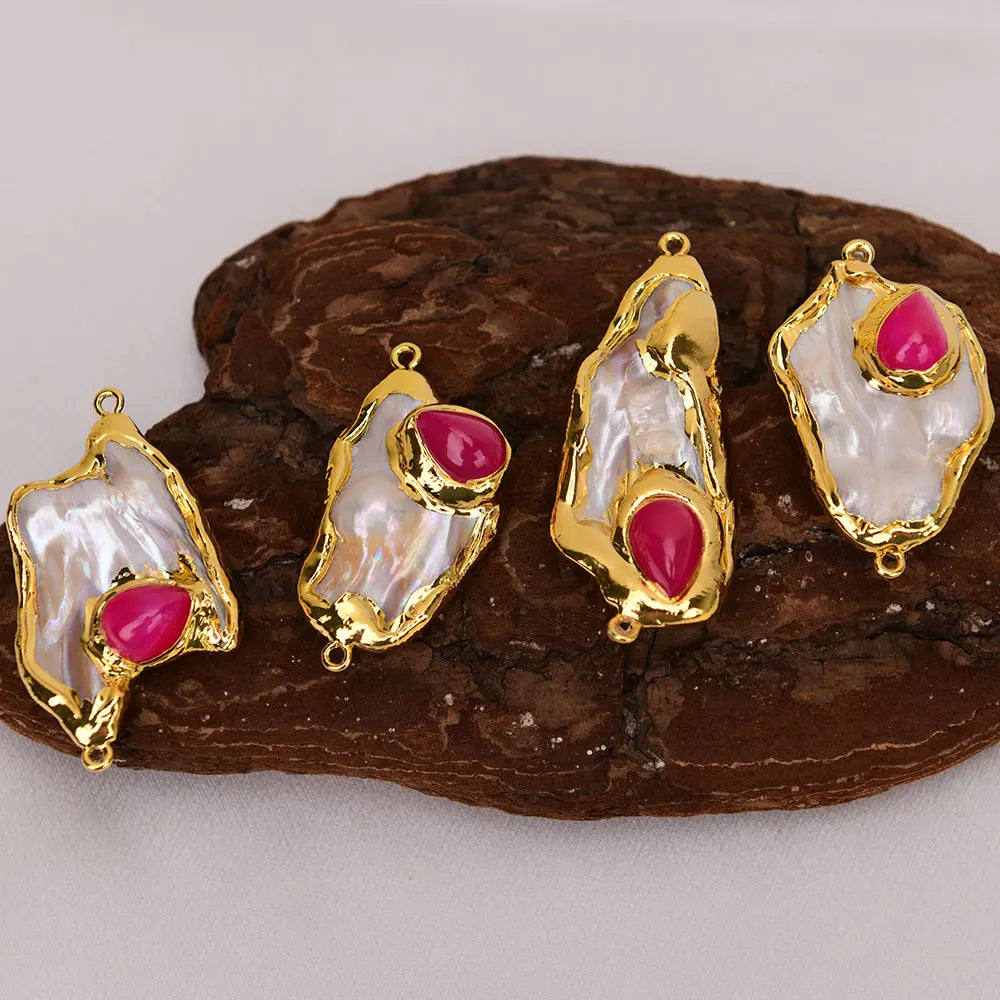 White Pearl Charms-ToShay.org