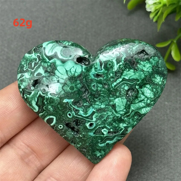 Green Malachite Heart-ToShay.org