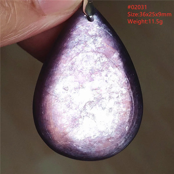 Purple Red Lepidolite Quartz-ToShay.org
