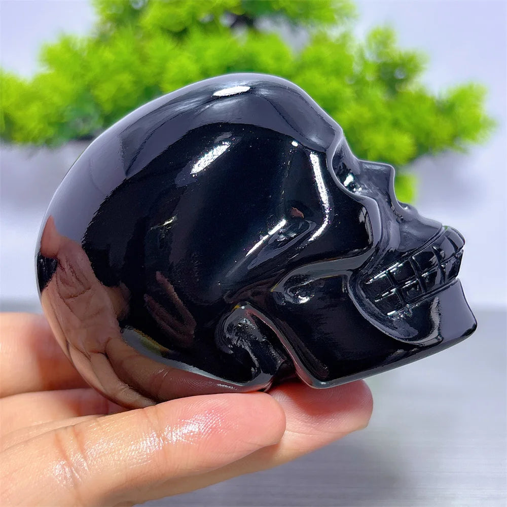 Black Obsidian Skull-ToShay.org