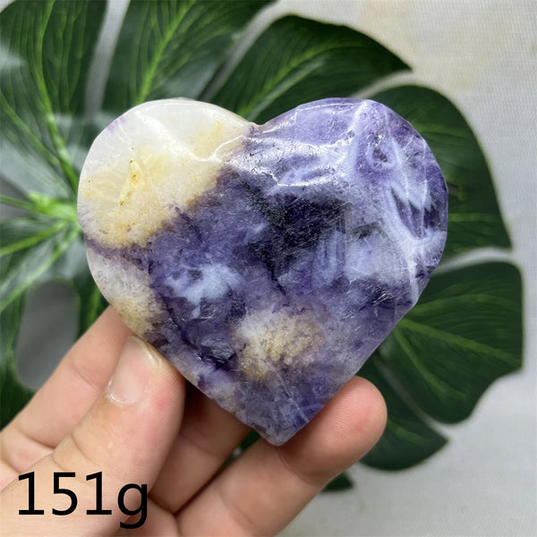 Purple Sugilite Heart-ToShay.org
