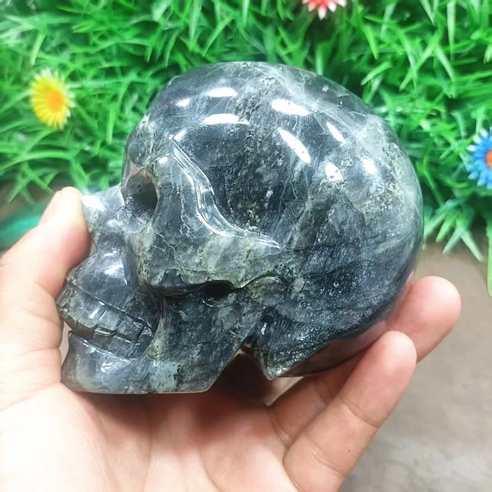 Purple Labradorite Skull-ToShay.org