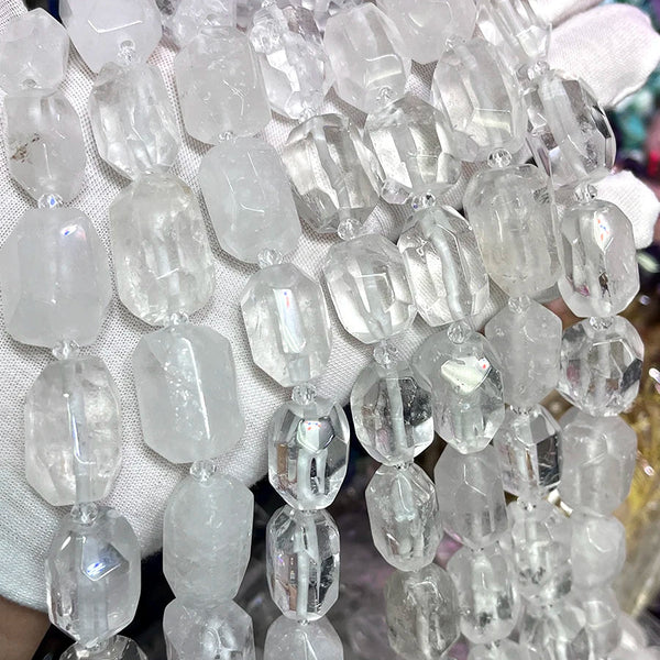 White Crystal Beads-ToShay.org