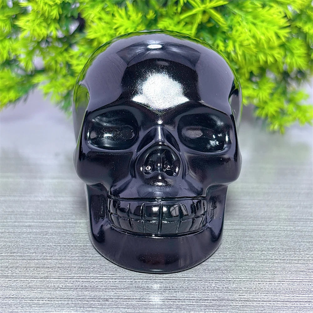 Black Obsidian Skull-ToShay.org