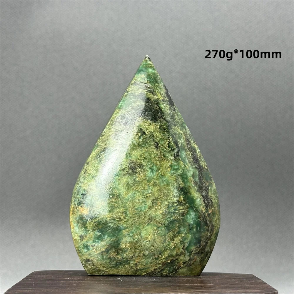 Green Emerald Jasper Torch-ToShay.org