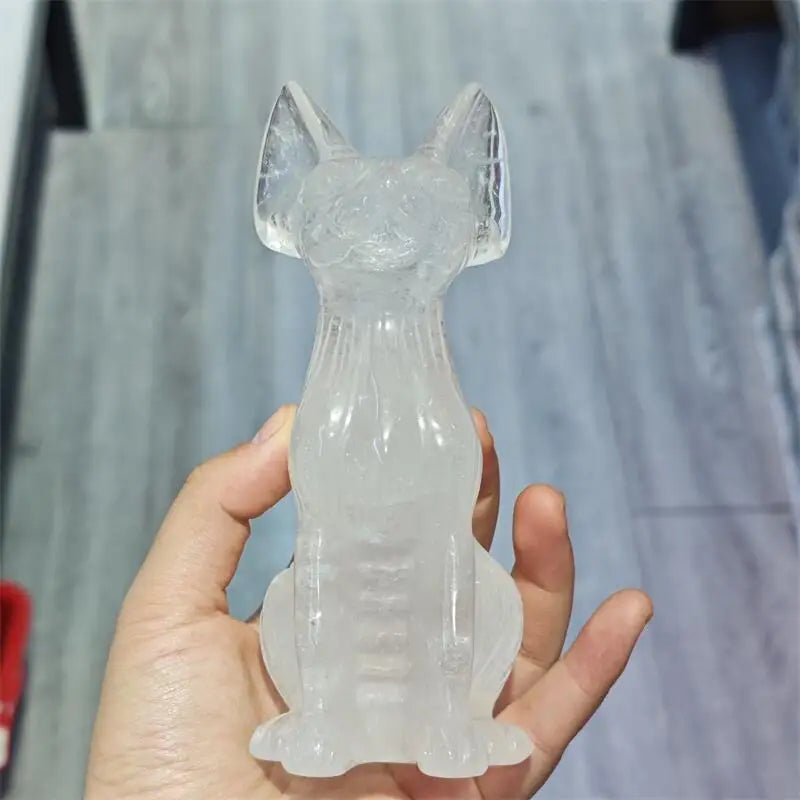 Clear Quartz Cat-ToShay.org