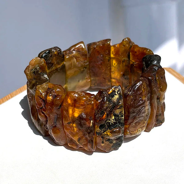 Yellow Amber Bracelet-ToShay.org