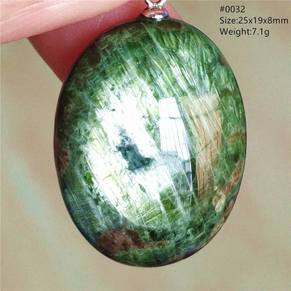 Green Diopside Pendant-ToShay.org