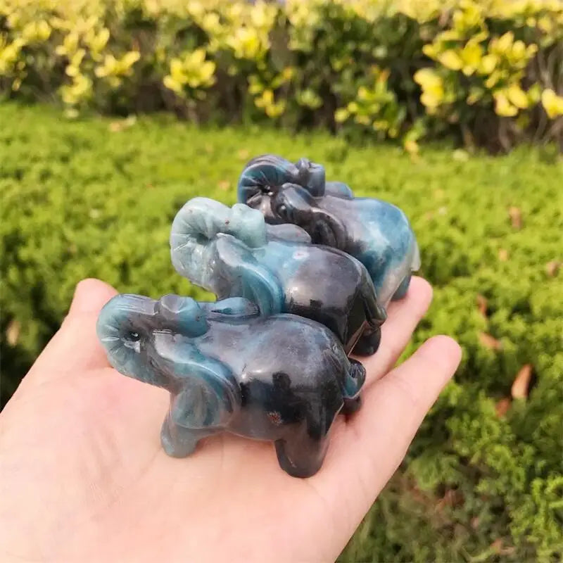 Blue Trolleite Elephant-ToShay.org