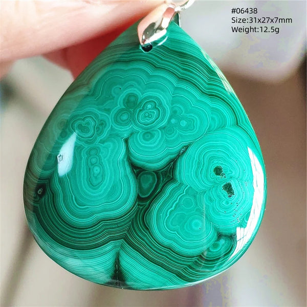 Green Malachite Pendant-ToShay.org
