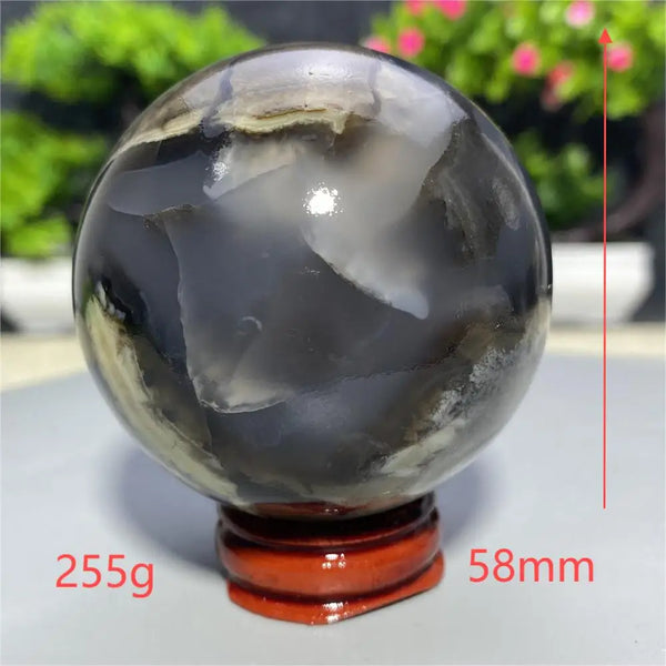 Fluorescent Agate Ball-ToShay.org