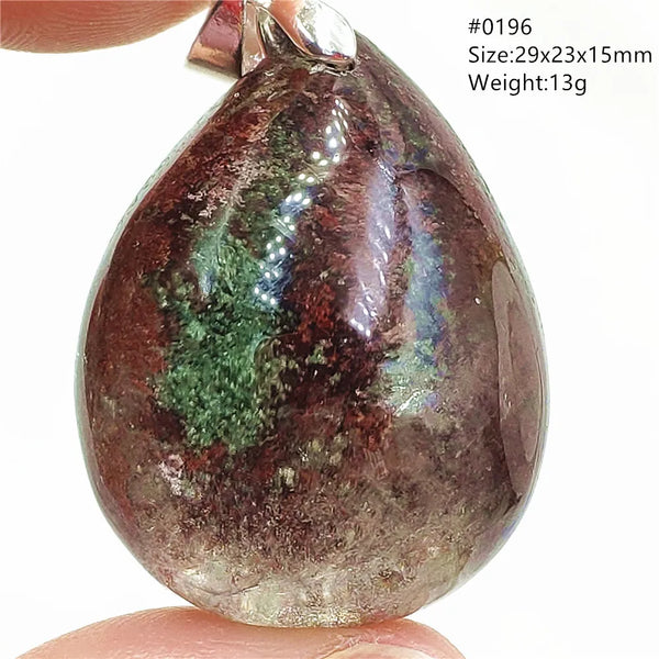 Green Phantom Quartz Pendant-ToShay.org