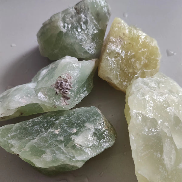 Green Jade Raw Stones-ToShay.org