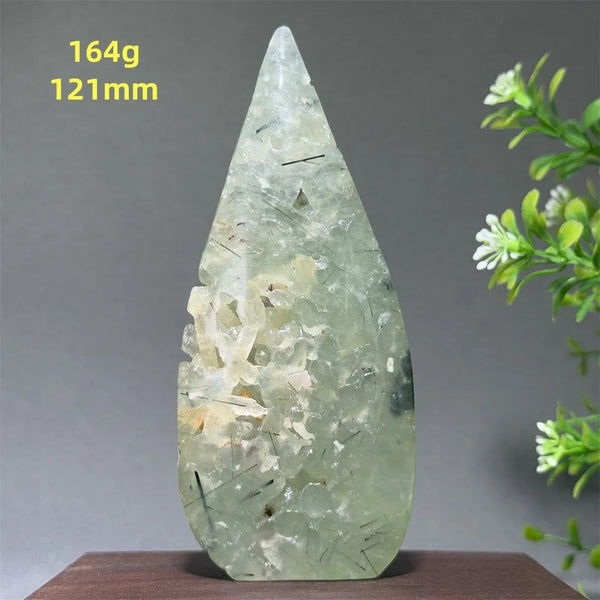 Green Grape Agate Torch-ToShay.org