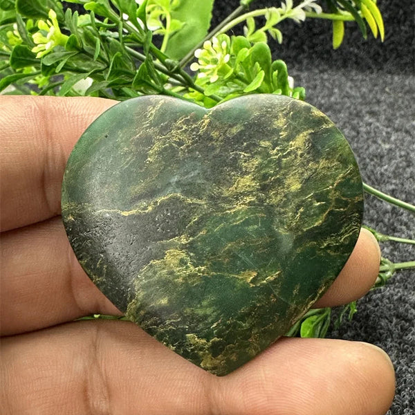 Green Emerald Stone Heart-ToShay.org