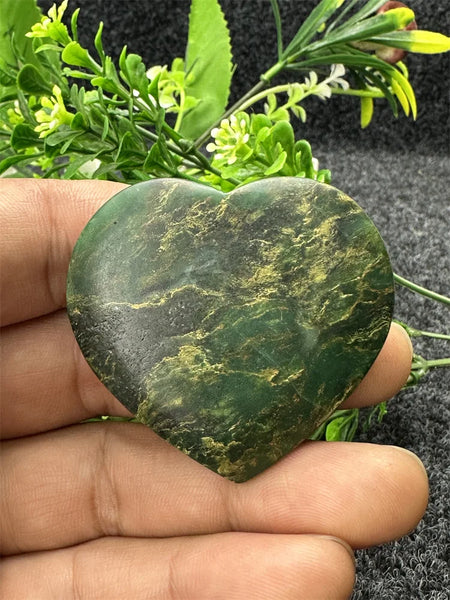 Green Emerald Stone Heart-ToShay.org