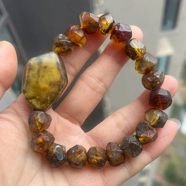 Yellow Amber Bracelet-ToShay.org