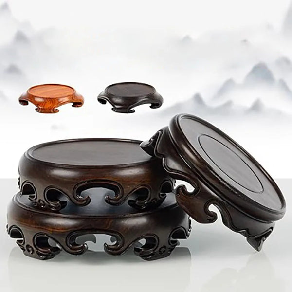 Redwood Carved Base-ToShay.org