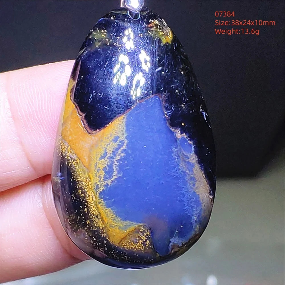 Blue Pietersite Pendant-ToShay.org