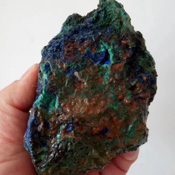 Blue Azurite Malachite Crystal-ToShay.org