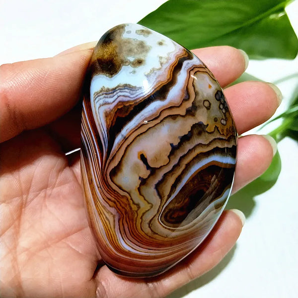 Red Lace Sardonyx Palm Stones-ToShay.org