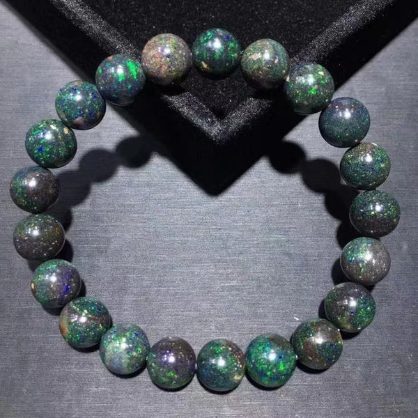 Black Green Opal Bracelet-ToShay.org