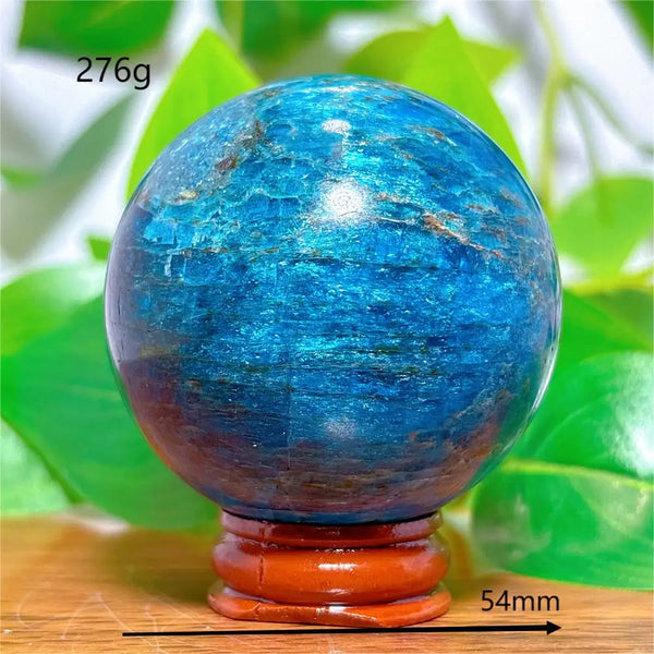 Blue Apatite Ball-ToShay.org