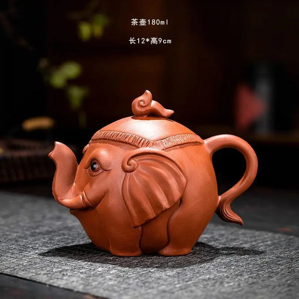 Elephant Clay Tea Set-ToShay.org