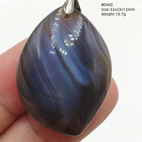 Black Red Agate Pendant-ToShay.org