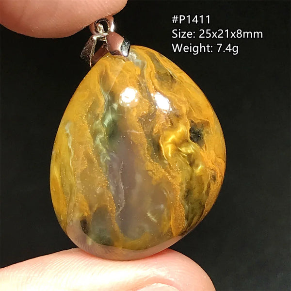 Blue Pietersite Pendant-ToShay.org