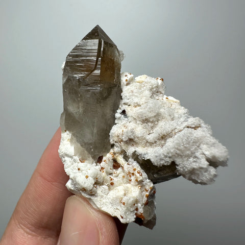Smokey Tea Crystal Cluster-ToShay.org