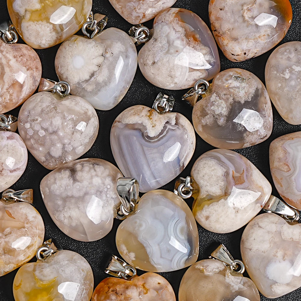 Pink Cherry Blossom Agate-ToShay.org