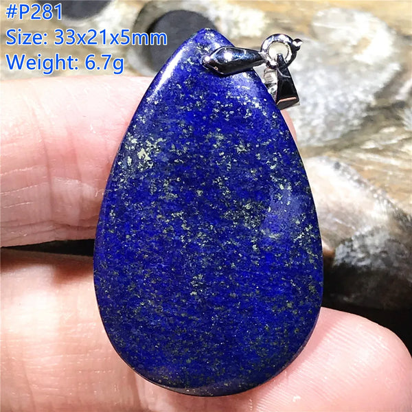 Blue Lapis Lazuli Pendant-ToShay.org