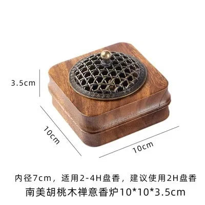 Walnut Wood Incense Burner-ToShay.org