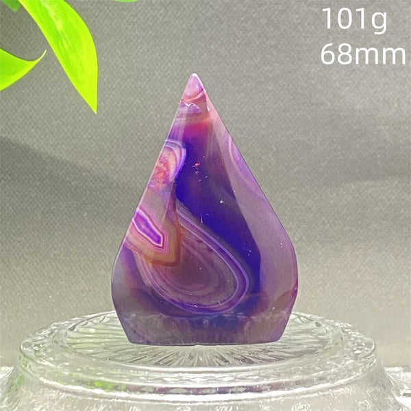 Purple Agate Flame-ToShay.org