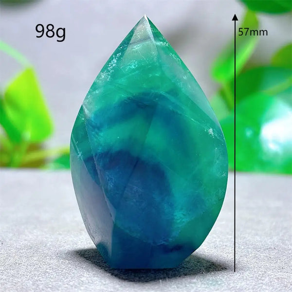 Rainbow Fluorite Flame-ToShay.org