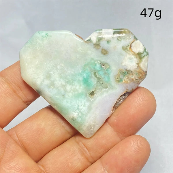 Green Cherry Blossom Agate-ToShay.org