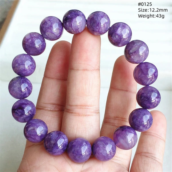 Purple Charoite Bracelet-ToShay.org